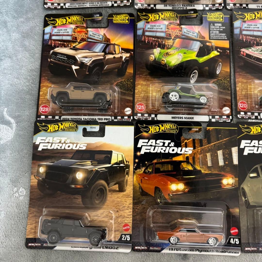 Hot Wheels ワイスピ　プールバード　20台　希少！黒ベンツ入り