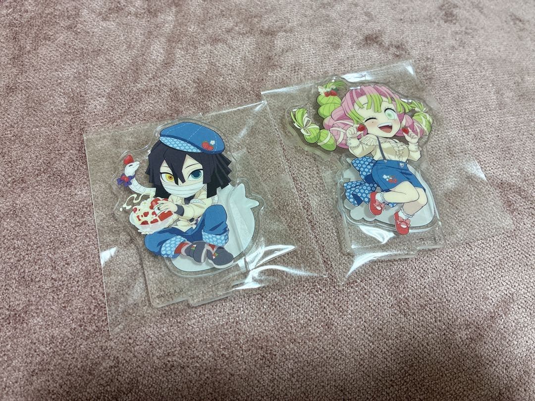 2/8まで値下げ　鬼滅の刃　アクリルスタンド　伊黒　蜜璃　まとめ売り