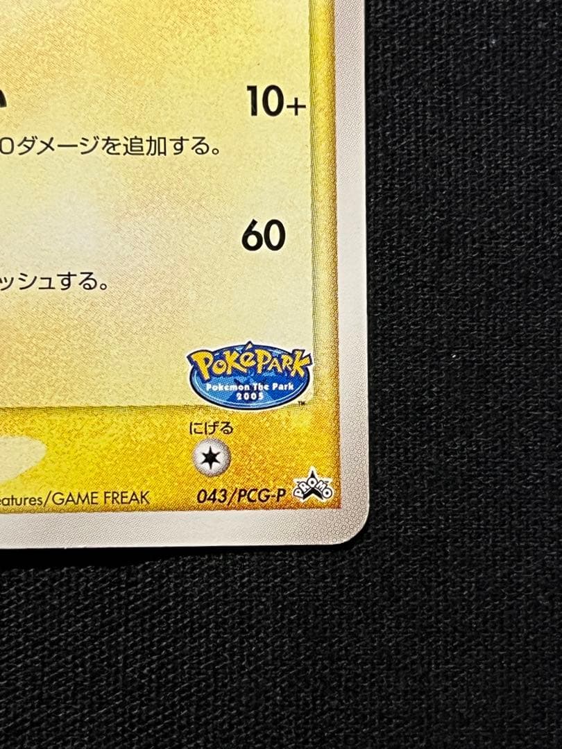 ポケパークのピカチュウ PROMO PCG-Pプロモカード 043/PCG-P