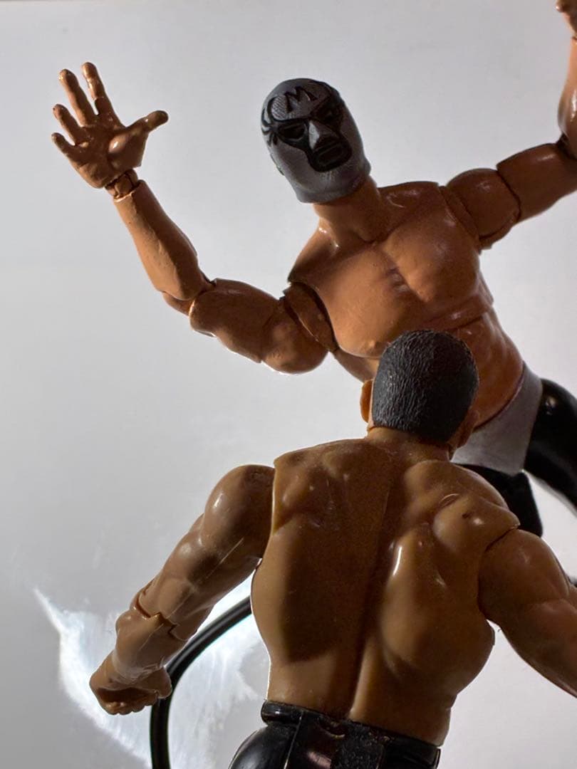 ミル・マスカラス　プロレスフィギュア　ミルマスカラス　ドスカラス　タイガーマスク