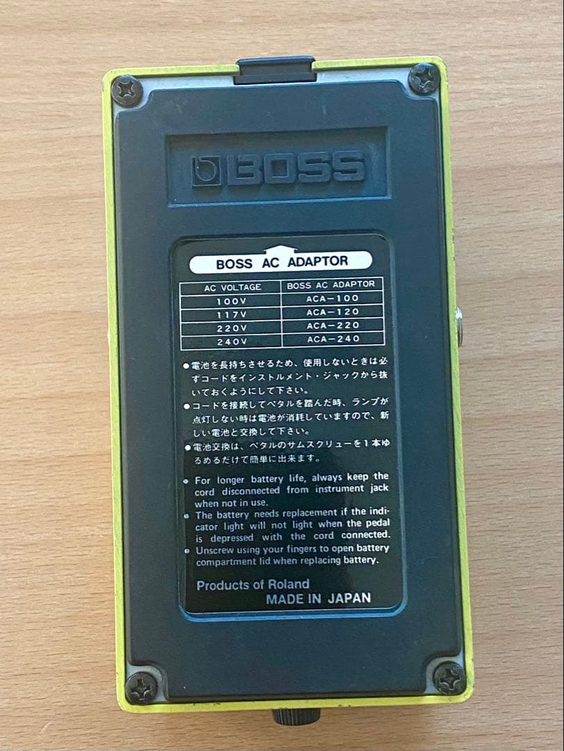 OD-2 Boss Tokyo Effector Mod 中古