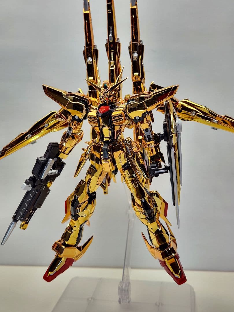 RG アカツキガンダム＆シラヌイパック / HG デスティニー&ゼウスシルエット