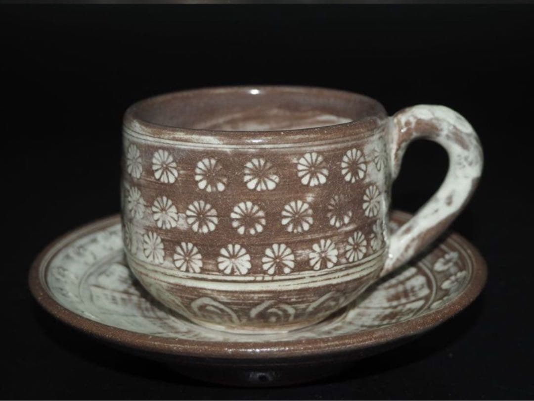 送料無料　三島　カップアンドソーサー5客　未使用