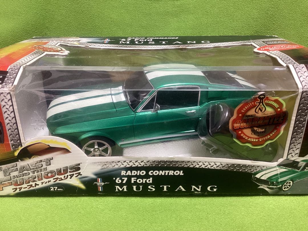 NIKKO ワイルドスピード開封品 ドリフト マスタング67 10×9×27cm