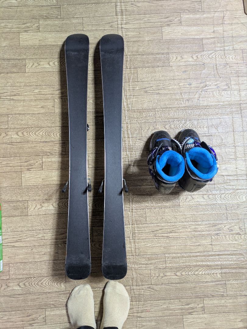 子供スキー　elan JET TJR-S ジュニアスキーセット100