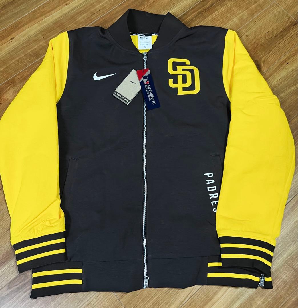 ナイキ サンディエゴパドレス ボンバージャケット サイズL 新品タグ付