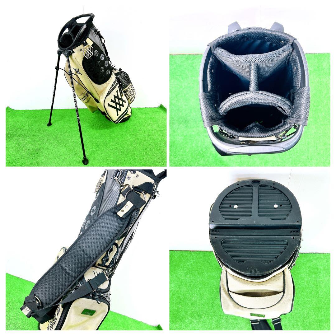 ANEW アニュー　キャディバッグ スタンド式　人気色　ゴルフクラブ　軽量