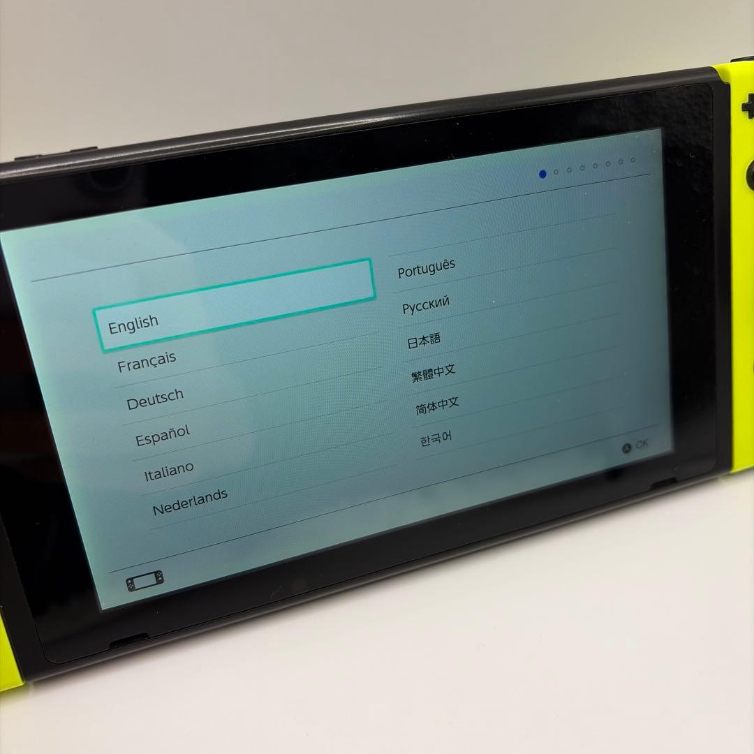 2017年製 Nintendo Switch 本体 ジョイコン セット