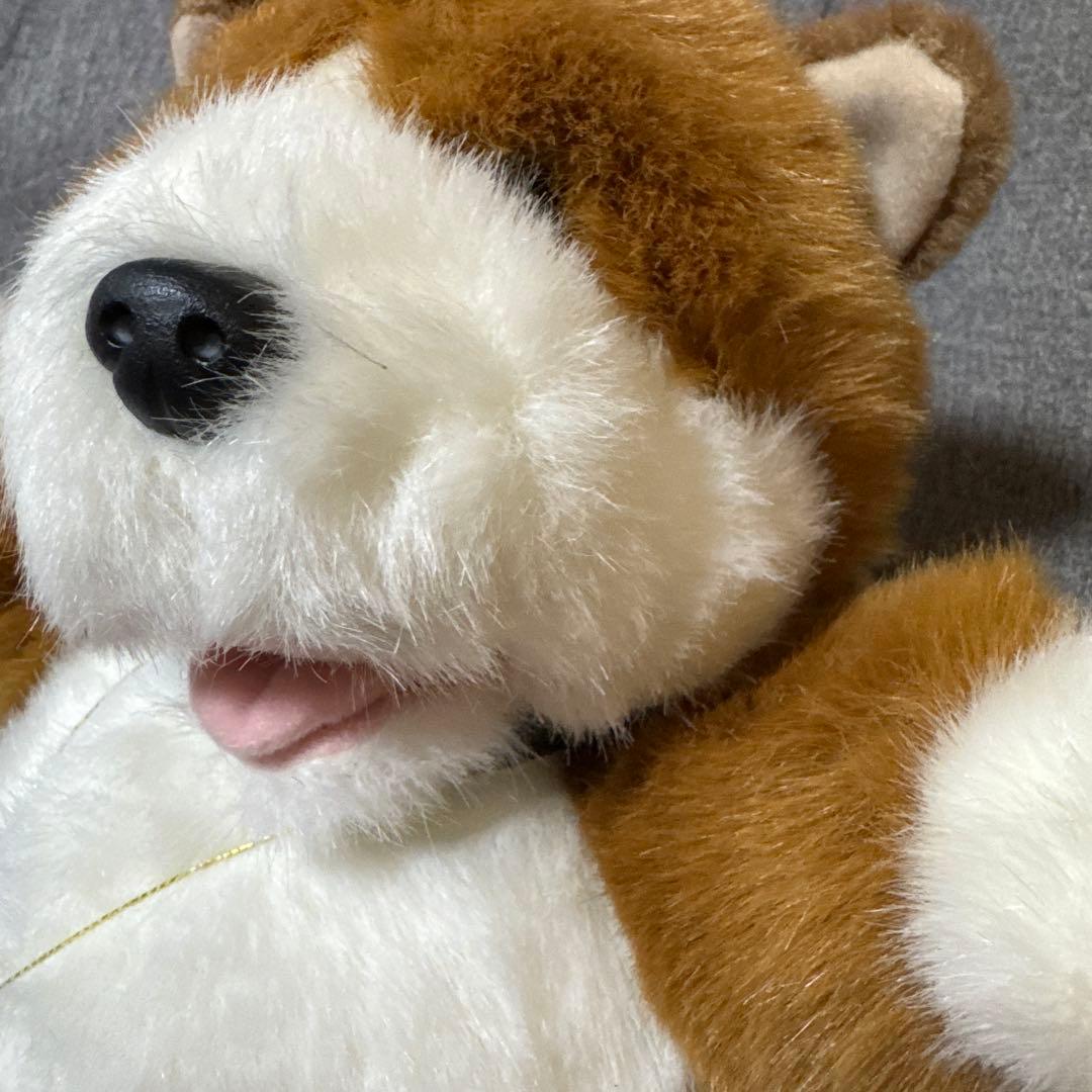 希少⭐︎柴犬のシバタくん　レトロなぬいぐるみ⭐︎しばいぬ　しばけん