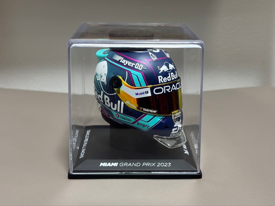 マックス・フェルスタッペン　2023 マイアミGP ヘルメット　1/4スケール