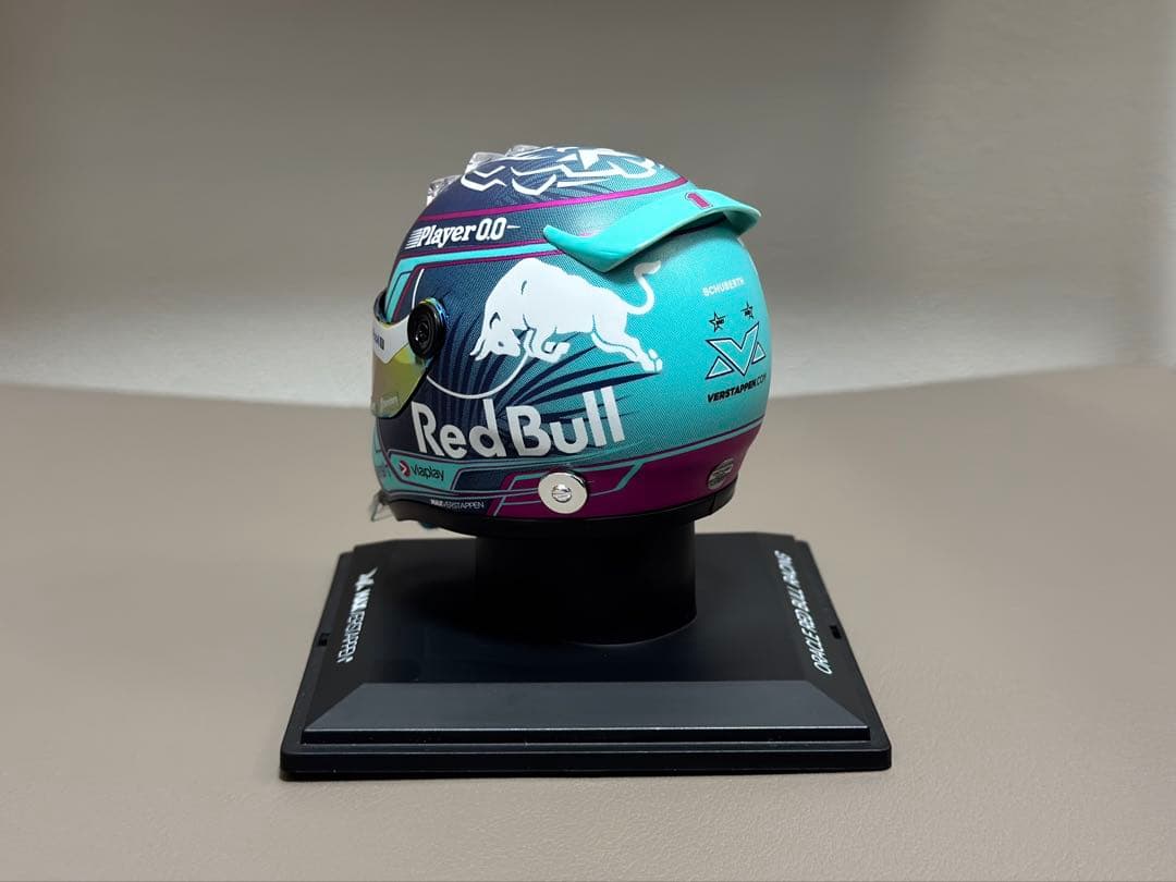 マックス・フェルスタッペン　2023 マイアミGP ヘルメット　1/4スケール