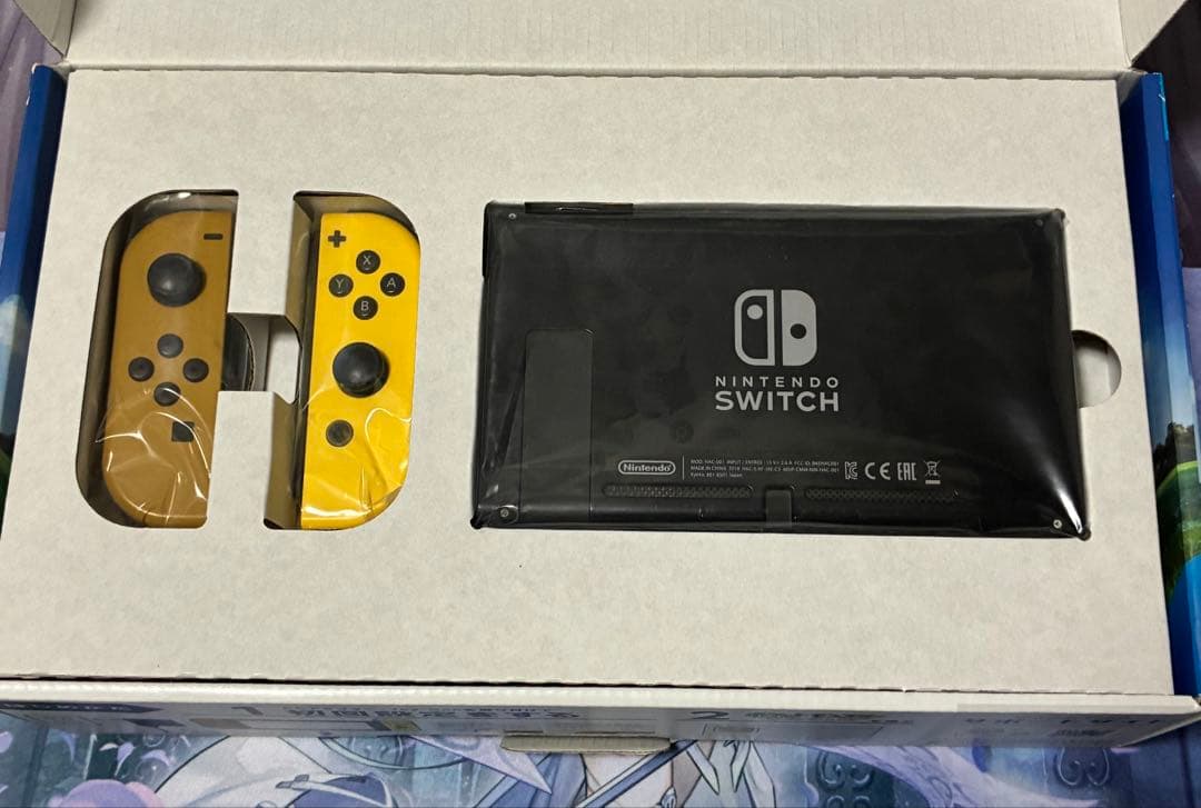 【操作不良/内バッテリー劣化】ポケモン Switch ピカブイ 本体 付属品完備