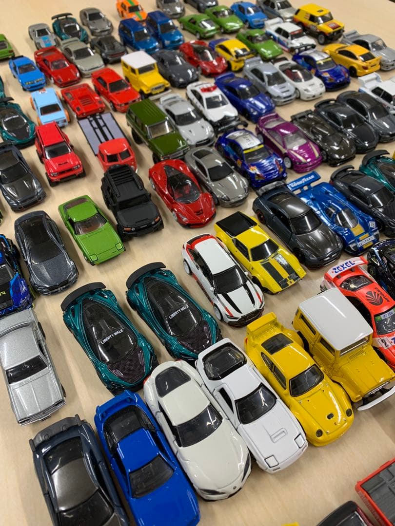 ミニカーセット トミカ　まとめ売り　98台 多色