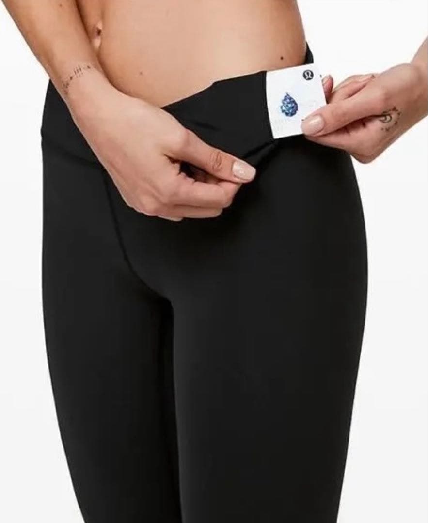 ルルレモン　新品未使用　ブラック　レギンス　サイズ2