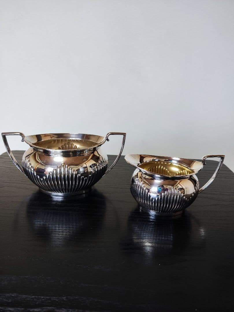 イギリス　シルバープレート　ティーセット　ウォータージャグ　水差し