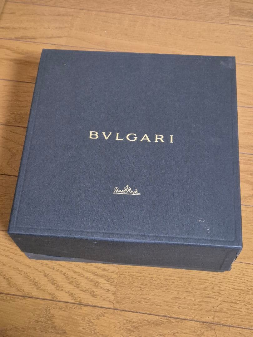 BVLGARI クリスタル灰皿 未使用品