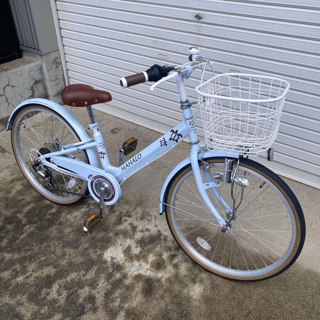 美品 MAHALO 22インチ 子供用自転車 「引き取り限定」