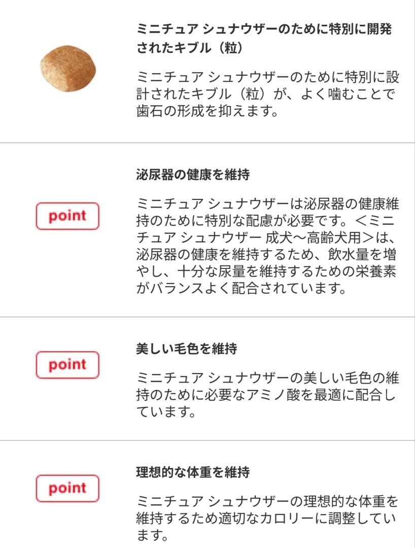  CANIN ミニチュアシュナウザー 7.5kg✖️２袋