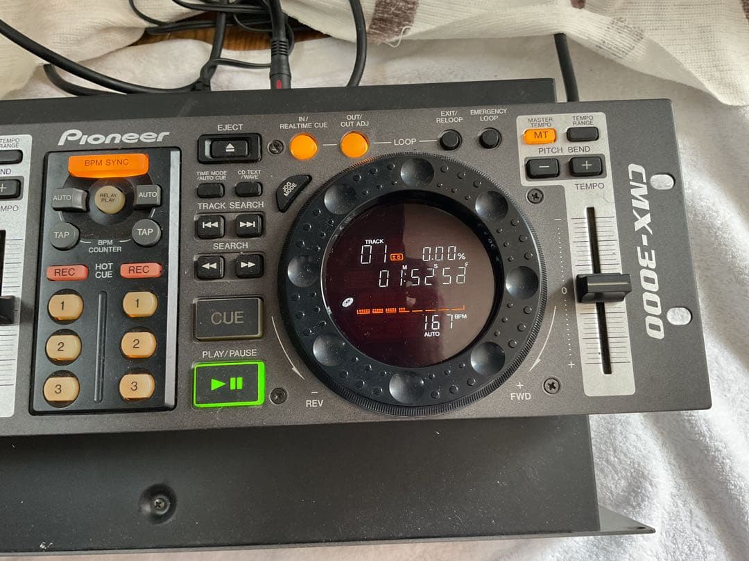 Pioneer CMX 3000 音出し確認