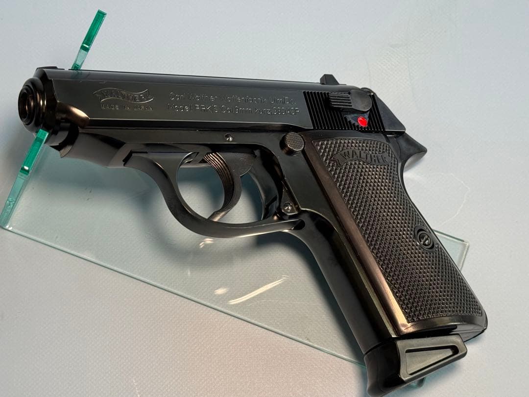 マルゼン製ワルサーニューPPK/Sブラックメタルモデル（ガスブローバック）