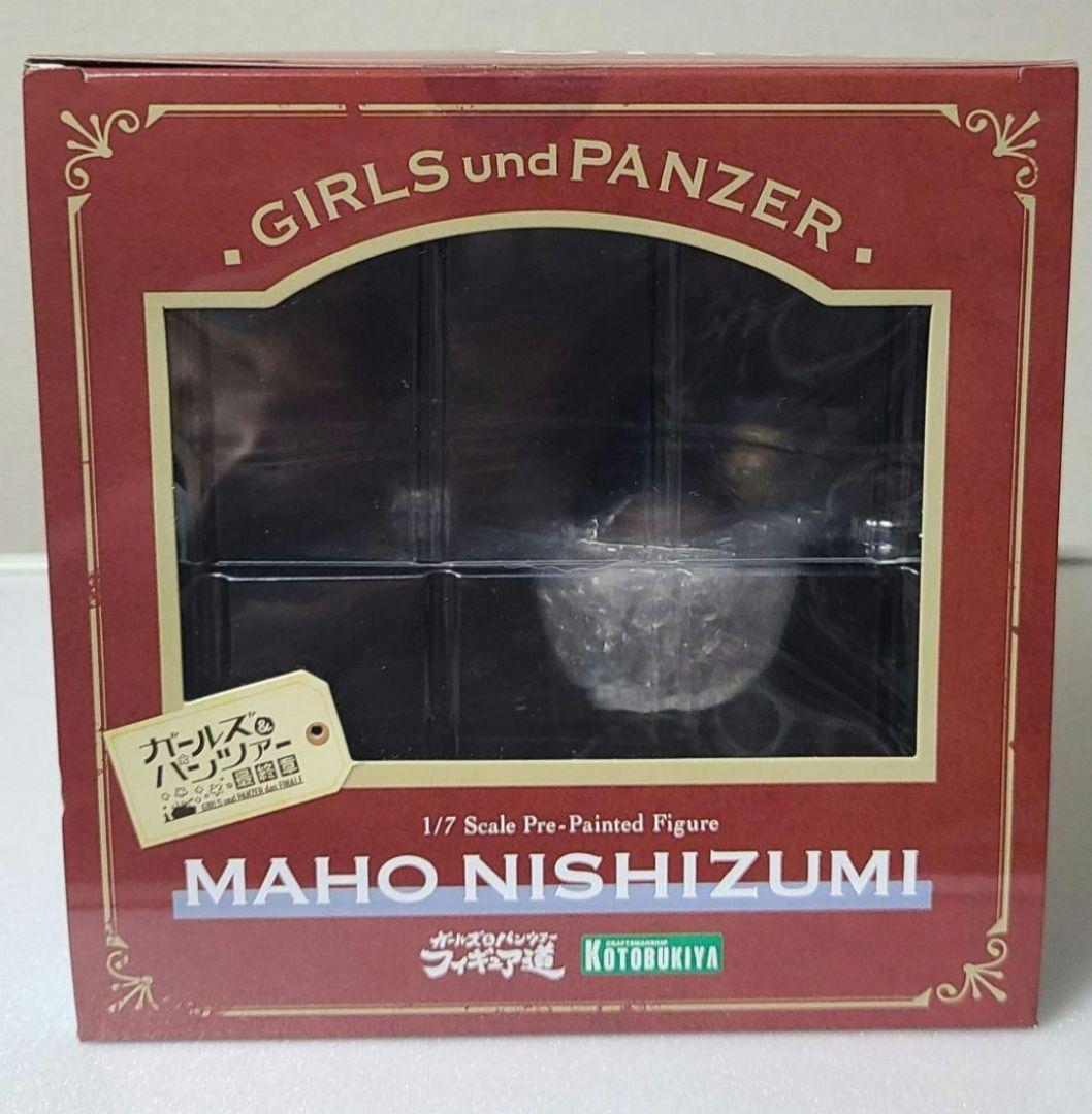 最終価格☆新品未開封☆西住まほフィギュア ガルパン 特典クール顔パーツ付き