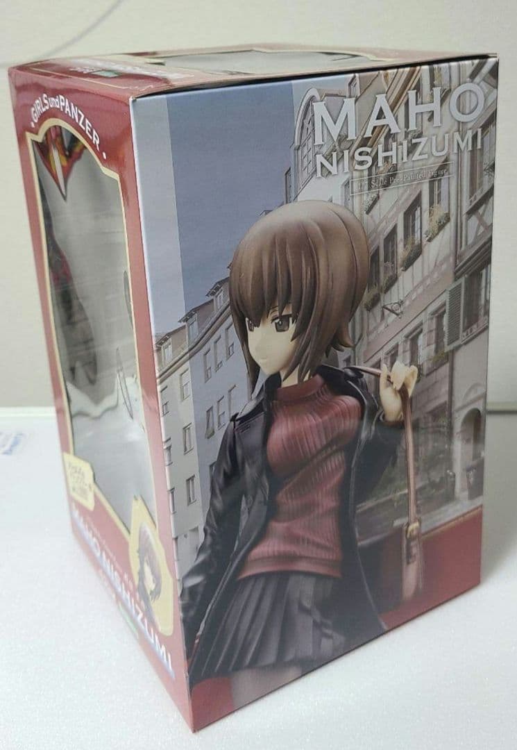 最終価格☆新品未開封☆西住まほフィギュア ガルパン 特典クール顔パーツ付き