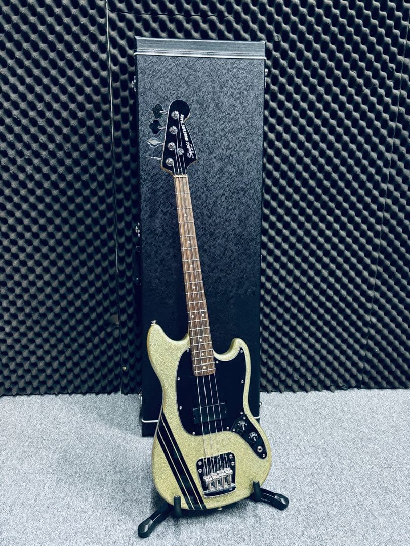 Squier ベース Mikey Way Mustang Bass 希少 レア