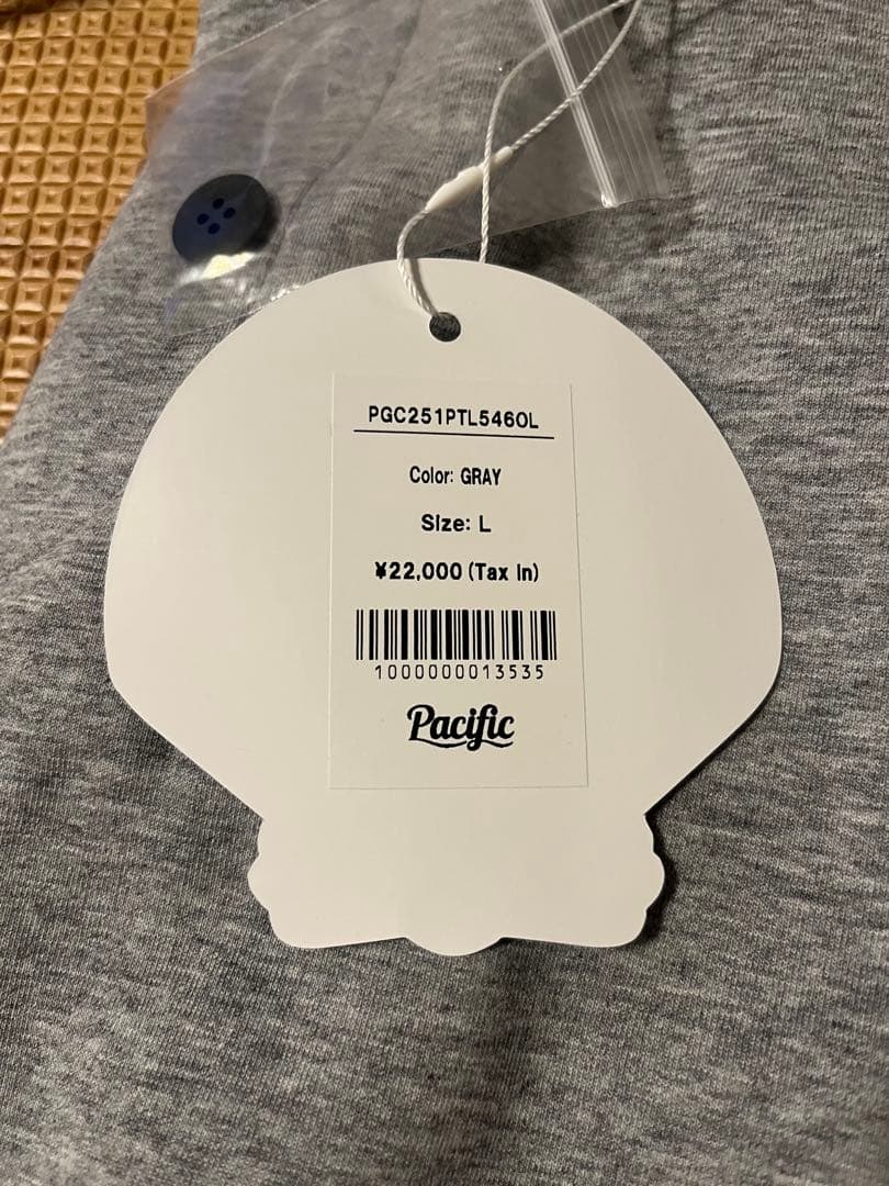 Pacific Golf Club グレー スウェットパンツ PGCロゴ入り