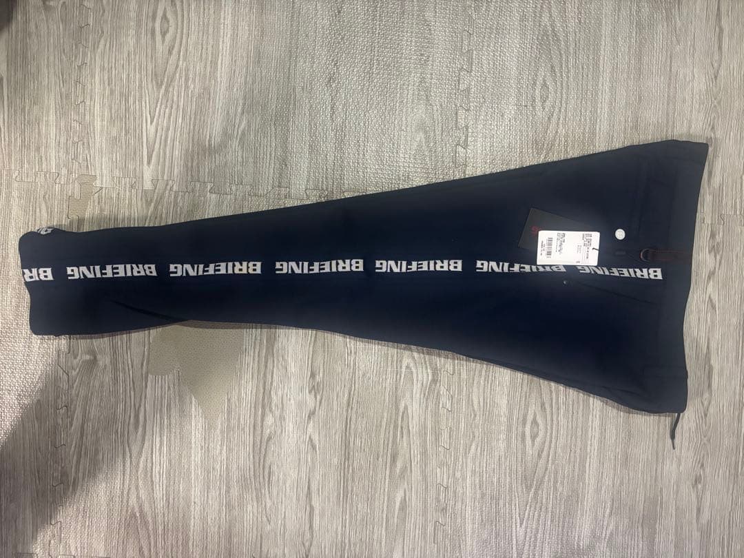 BRIEFING ネイビー スリムフィットパンツ