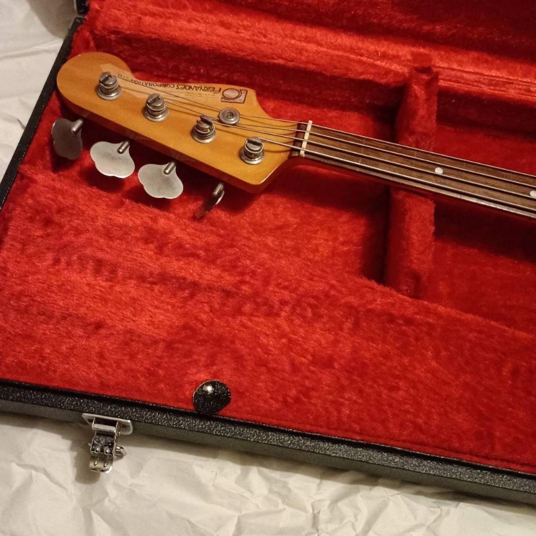 フェルナンデス　ジャズ・ベース・タイプ　フレットレス・ベース