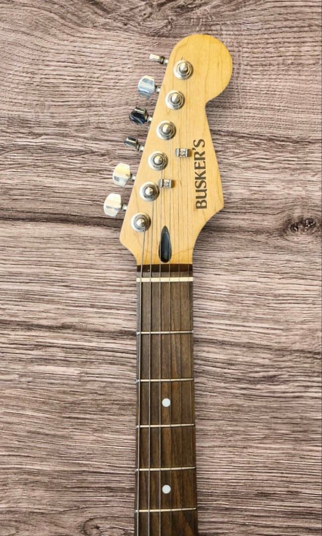 BUSKERS エレキギター サンバースト
