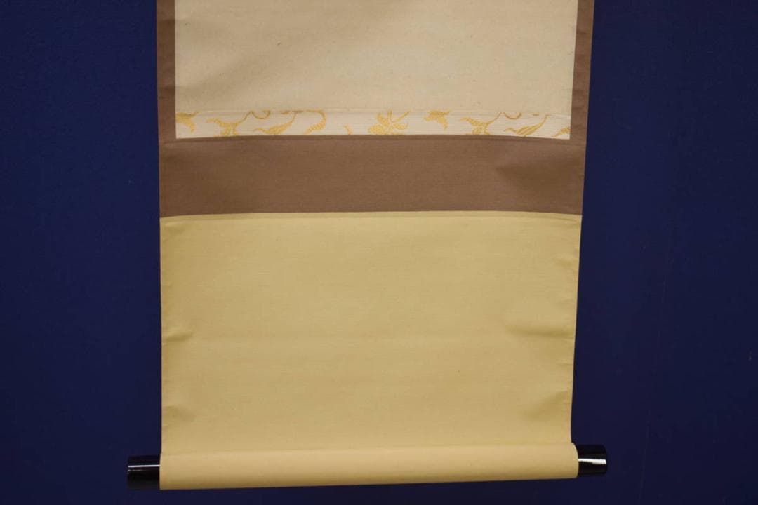 真作/小森遊雪/大黒羊画賛/桐共箱付/布袋屋掛軸HI-850