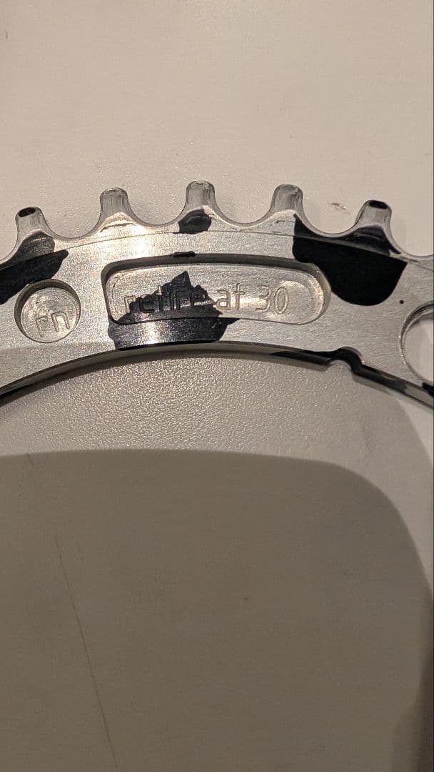 別注　AARN track chainring 43T (camo)　厚歯