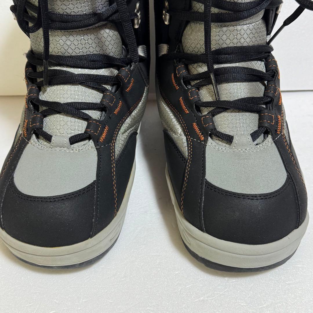 美品29cm スノーボードブーツ グレー/ブラック　初心者格安激安特価