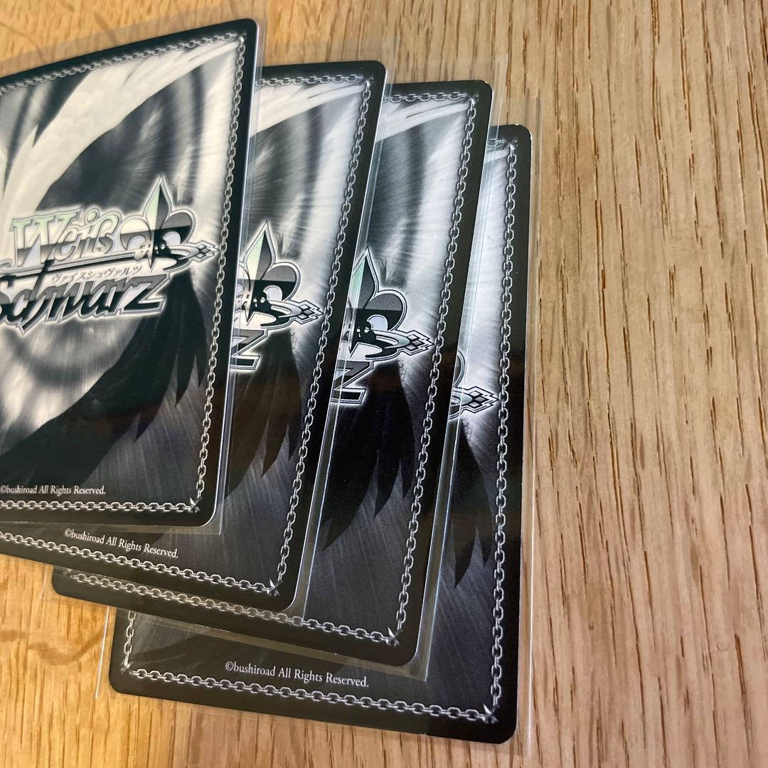 ヴァイスシュヴァルツ　アイマス　箔押しサイン入り　3枚セット