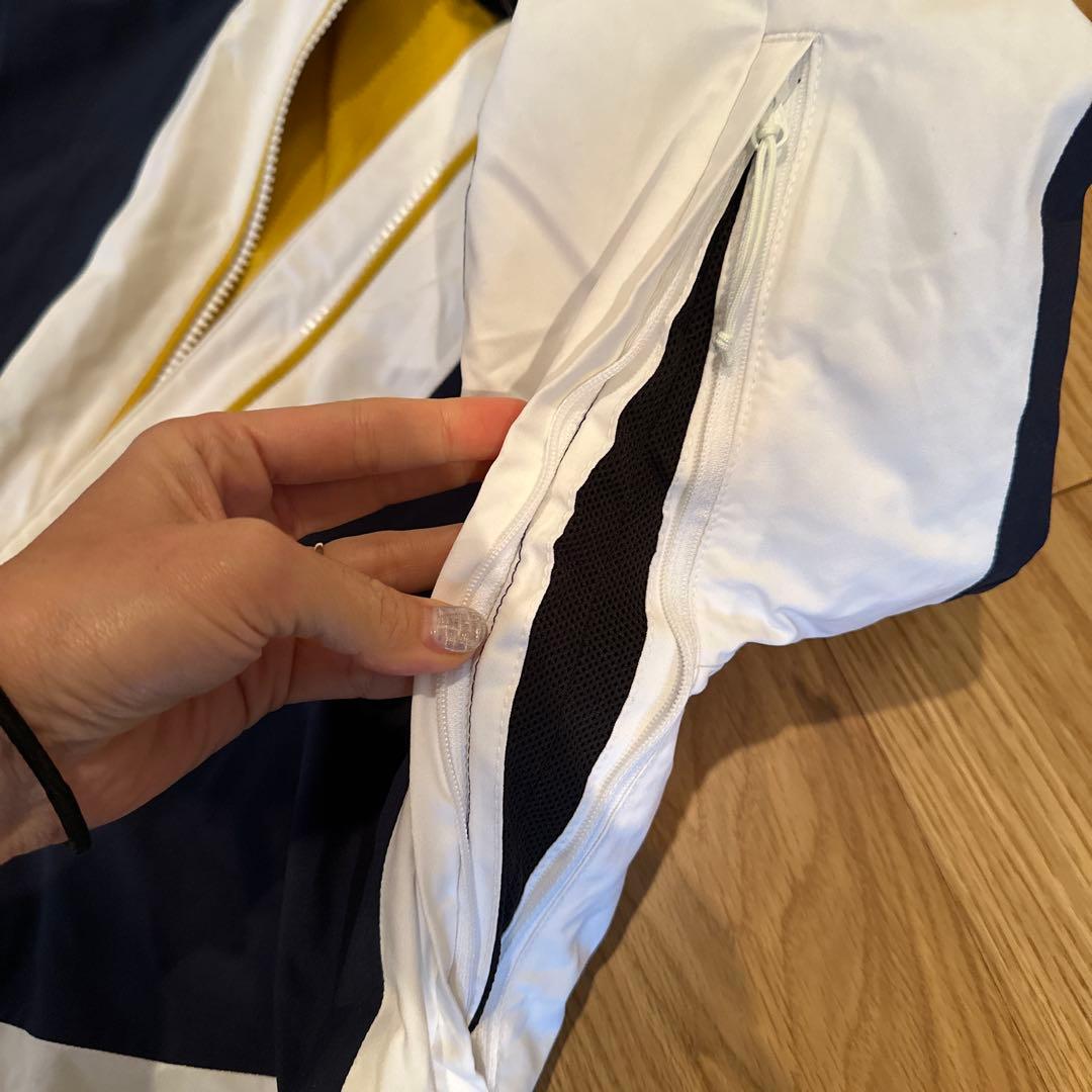 2023年ミレースキー用ジャケット Mサイズ ネイビー/ホワイト