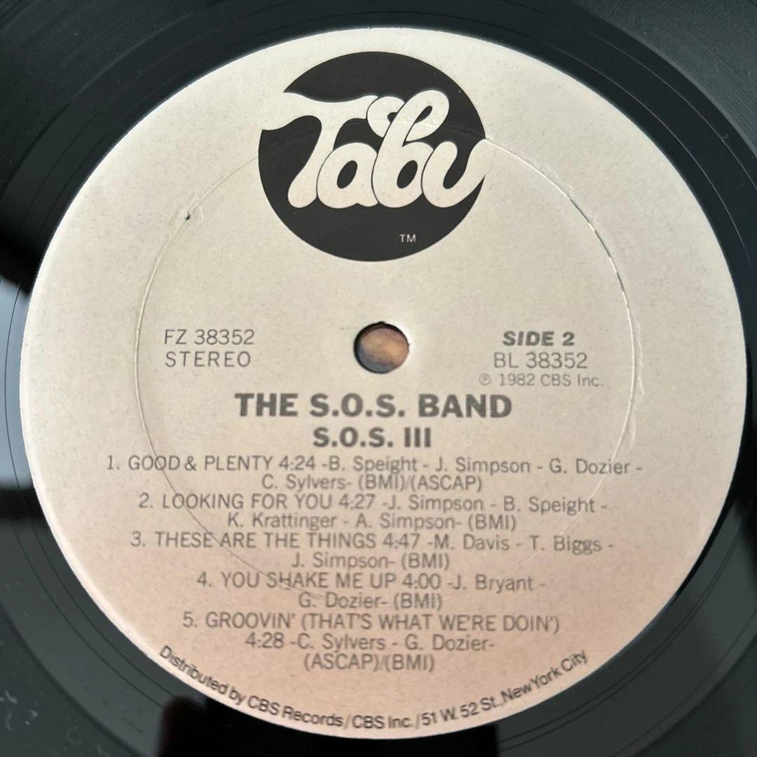 S.O.S. Band S.O.S. III LPレコード