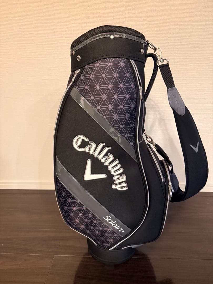 Callaway Solaire キャディバッグ ブラック・グレー