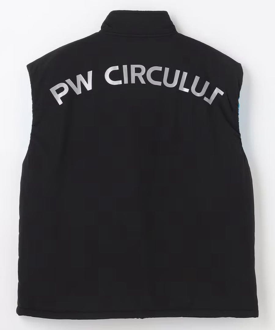 【新品】pw circulus キルティング中綿ベスト ゴルフ