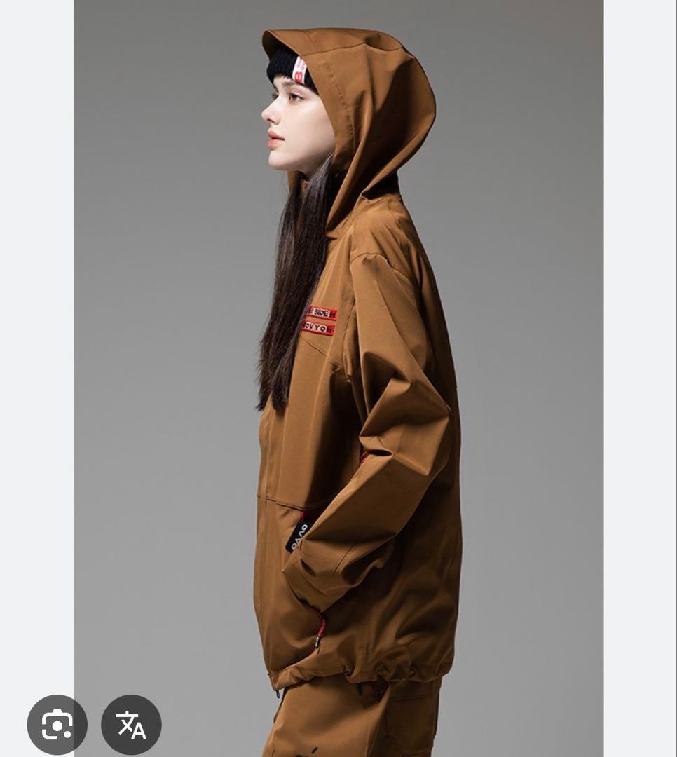 ovyo スノーボード　ウェア　ジャケット　ベージュ