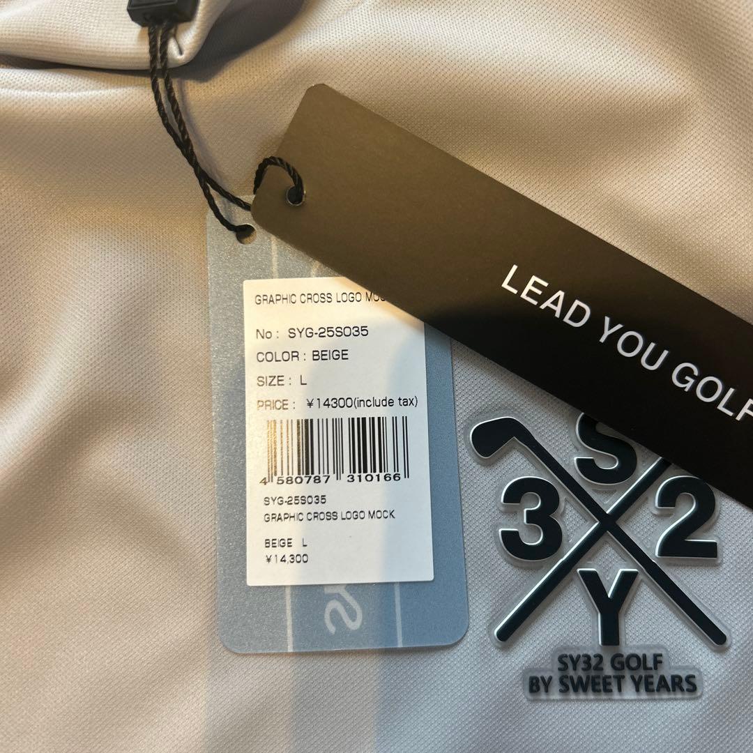 SY32 ゴルフ モックネックシャツ