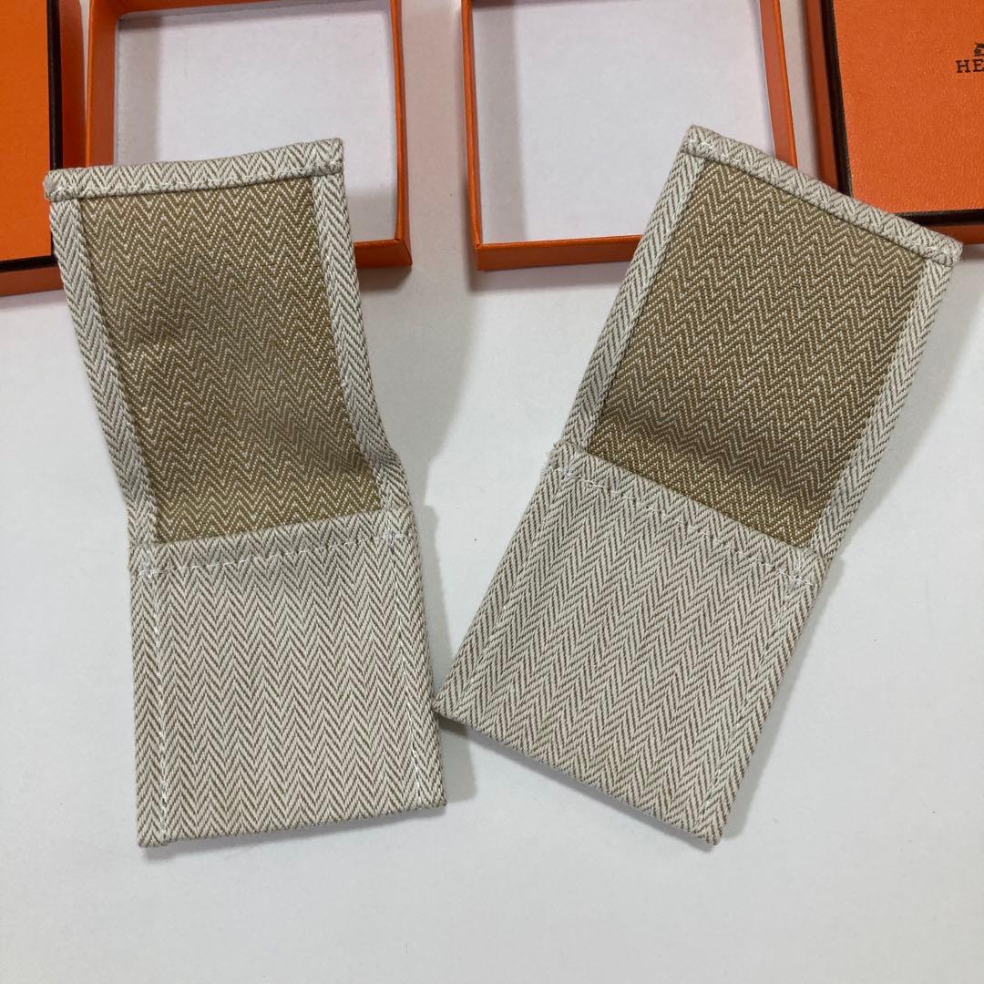 美品　エルメス　アクセサリー入れ　保存袋　空箱　2個セット　ミニサイズ