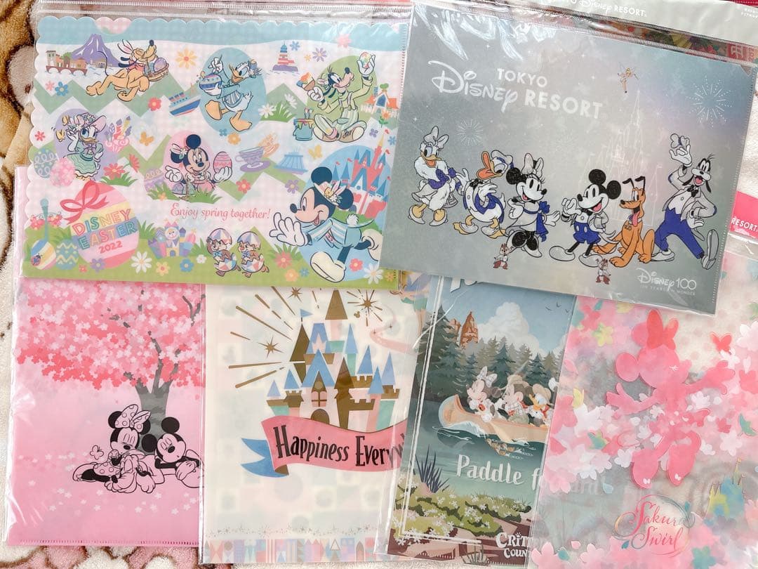 クリアファイルまとめ売り ディズニーリゾート✴︎大幅お値下げ