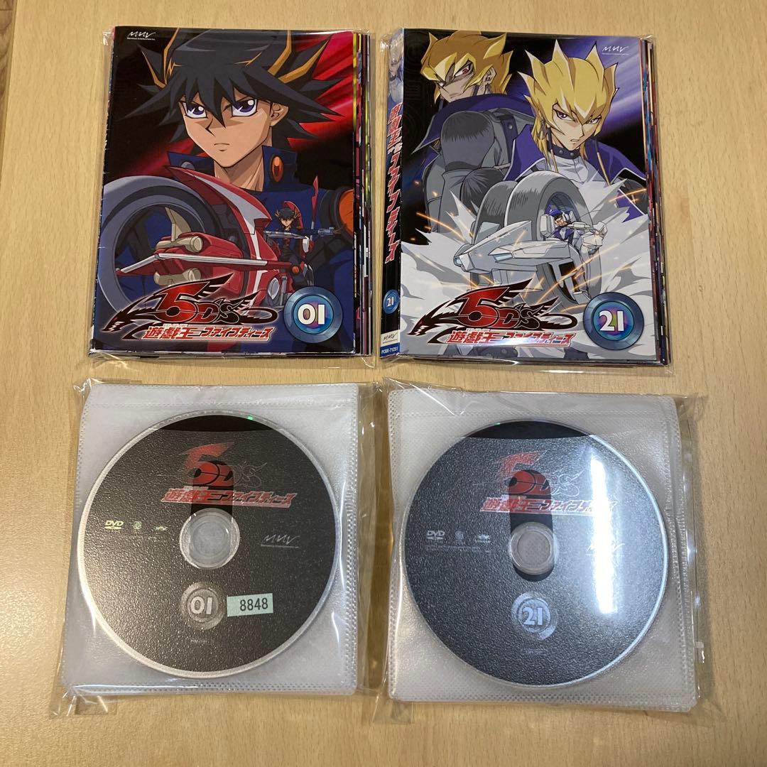 遊戯王 ファイブディーズ DVD 1-39全巻セット レンタル落ち ※おまけつき