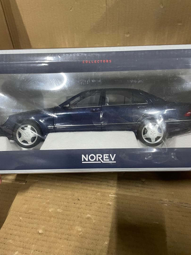 NOREV メルセデス・ベンツ S55 AMG 00 メタリックブルー 1/18