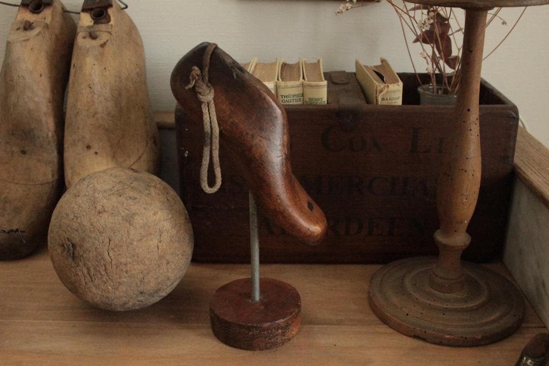 古い木球/フランスアンティーク