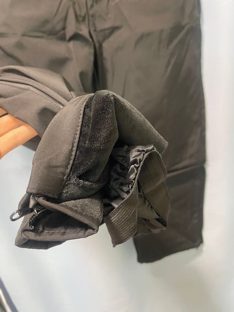 ブラック スノーボード 上下セット メンズ　防水防風