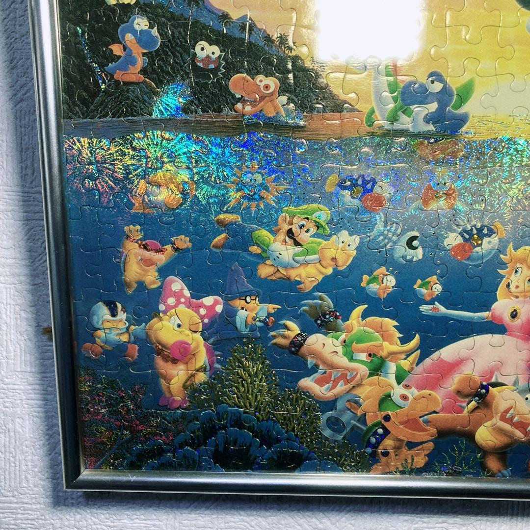 スーパーマリオワールド　マリオアドベンチャー　南の島　ジグゾーパズル完成品