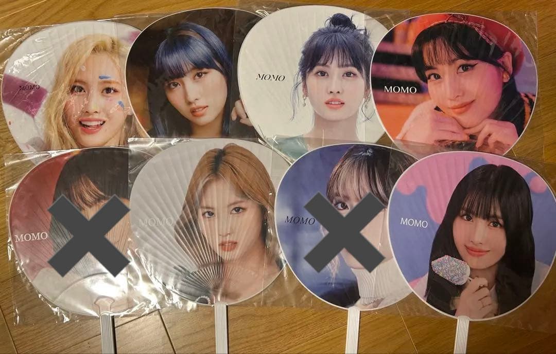 TWICE モモ うちわ 20枚 バラ⭕️