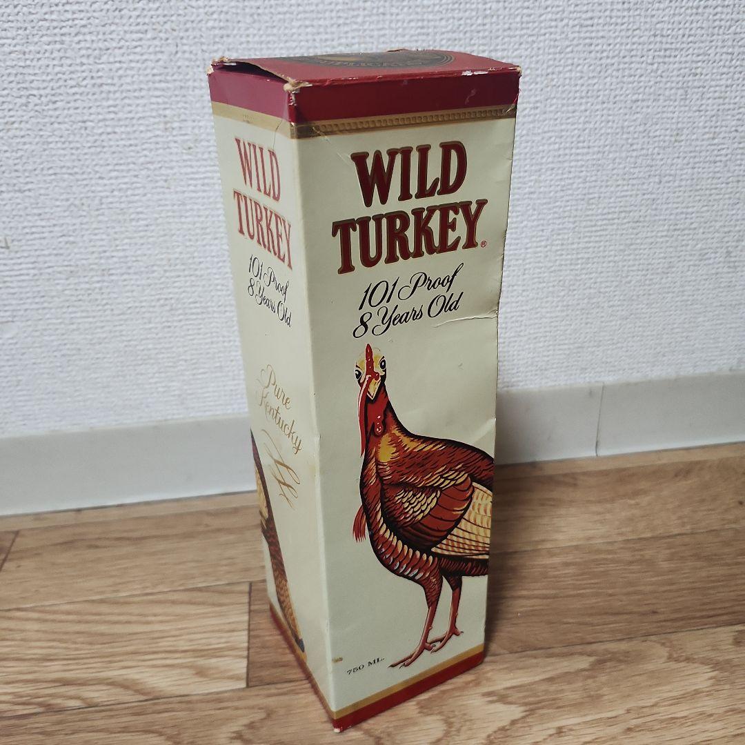 【WILD TURKEY 】ワイルドターキー8年旧ラベル　101PROOF